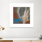 Re-Directed I by Jennifer Goldberger on GIANT ART - red abstract abstract 