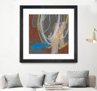 Re-Directed I by Jennifer Goldberger on GIANT ART - red abstract abstract 