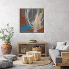 Re-Directed I by Jennifer Goldberger on GIANT ART - red abstract abstract 