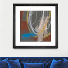 Re-Directed I by Jennifer Goldberger on GIANT ART - red abstract abstract 