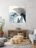 Winter Current III by Victoria Barnes on GIANT ART - blue watercolour abstract