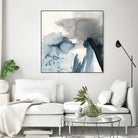 Winter Current III by Victoria Barnes on GIANT ART - blue abstract abstract