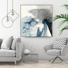 Winter Current III by Victoria Barnes on GIANT ART - blue abstract abstract