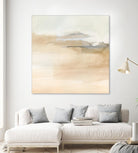 Cinnamon Shores I by Victoria Barnes on GIANT ART - beige coastal tropical abstract