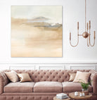 Cinnamon Shores I by Victoria Barnes on GIANT ART - beige coastal tropical abstract