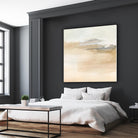 Cinnamon Shores I by Victoria Barnes on GIANT ART - beige coastal tropical abstract