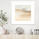 Cinnamon Shores I by Victoria Barnes on GIANT ART - beige coastal tropical abstract