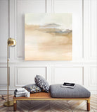Cinnamon Shores I by Victoria Barnes on GIANT ART - beige coastal tropical abstract