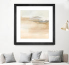 Cinnamon Shores I by Victoria Barnes on GIANT ART - beige coastal tropical abstract