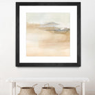 Cinnamon Shores I by Victoria Barnes on GIANT ART - beige coastal tropical abstract