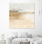 Cinnamon Shores II by Victoria Barnes on GIANT ART - beige coastal tropical abstract