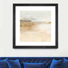 Cinnamon Shores II by Victoria Barnes on GIANT ART - beige coastal tropical abstract