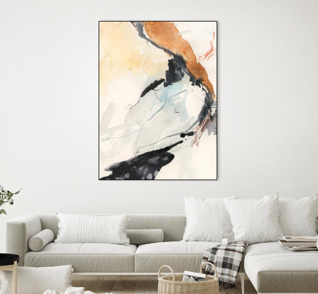 Efflux I by Victoria Borges on GIANT ART - beige abstract abstract