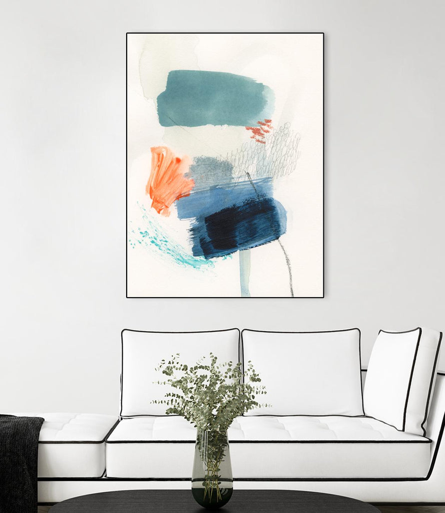 Lightvessel II by Victoria Barnes on GIANT ART - orange abstract abstract