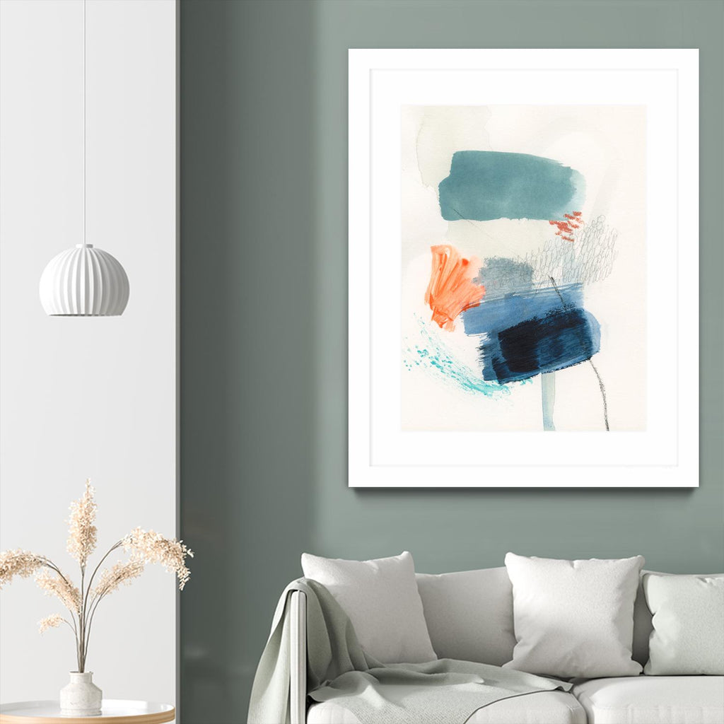 Lightvessel II by Victoria Barnes on GIANT ART - orange abstract abstract
