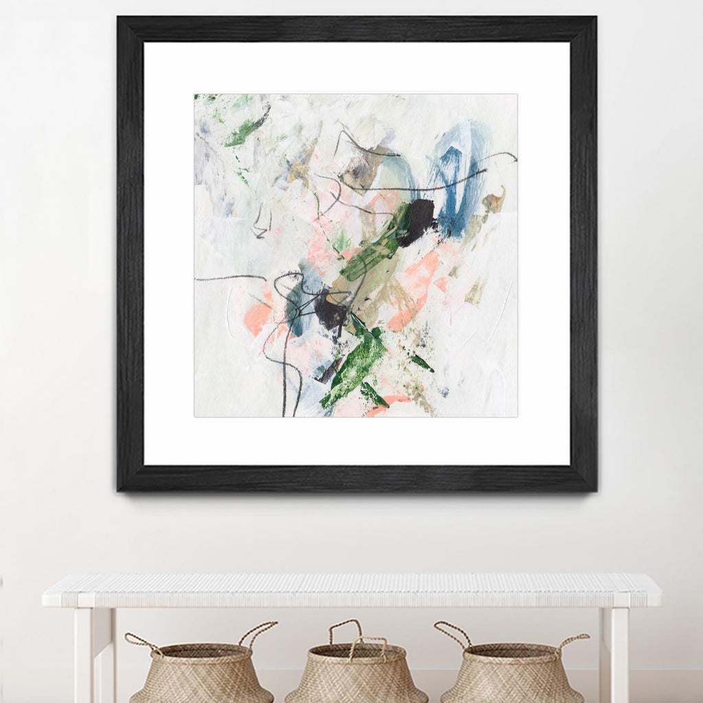 Approaching Spring II by Melissa Wang on GIANT ART - pink abstract abstract