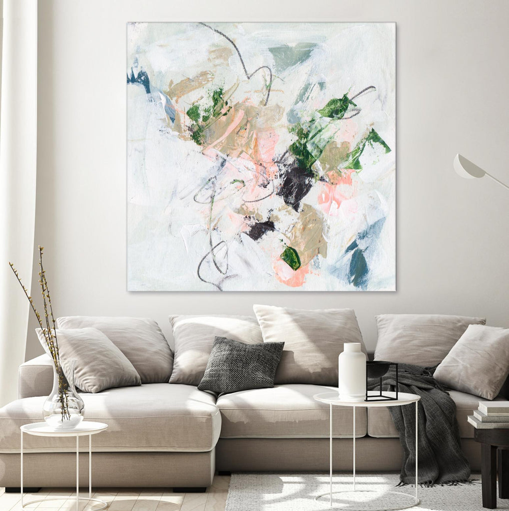 Approaching Spring IV by Melissa Wang on GIANT ART - pink  abstract abstract 