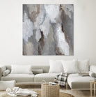 Cloudy Shapes I by Jennifer Parker on GIANT ART - beige abstract