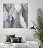 Cloudy Shapes I by Jennifer Parker on GIANT ART - beige abstract