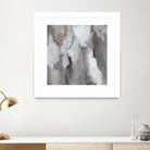 Cloudy Shapes I by Jennifer Parker on GIANT ART - beige abstract