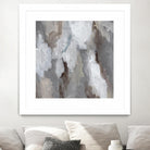 Cloudy Shapes I by Jennifer Parker on GIANT ART - beige abstract