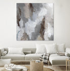 Cloudy Shapes II by Jennifer Parker on GIANT ART - white abstract abstract