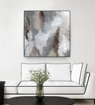 Cloudy Shapes II by Jennifer Parker on GIANT ART - white abstract abstract