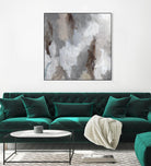 Cloudy Shapes II by Jennifer Parker on GIANT ART - white abstract abstract
