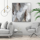 Cloudy Shapes II by Jennifer Parker on GIANT ART - white abstract abstract