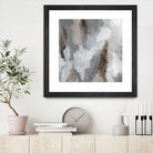 Cloudy Shapes II by Jennifer Parker on GIANT ART - white abstract abstract