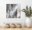 Cloudy Shapes II by Jennifer Parker on GIANT ART - white abstract abstract