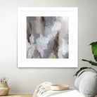 Cloudy Shapes II by Jennifer Parker on GIANT ART - white abstract abstract