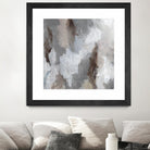 Cloudy Shapes II by Jennifer Parker on GIANT ART - white abstract abstract