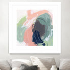 Circle Side I by June Vess on GIANT ART - pink abstract abstract