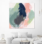 Circle Side II by June Vess on GIANT ART - pink abstract abstract