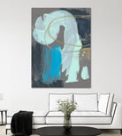 Swivel I by Jennifer Goldberger on GIANT ART - gold abstract abstract