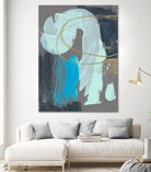 Swivel I by Jennifer Goldberger on GIANT ART - gold abstract abstract