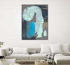 Swivel I by Jennifer Goldberger on GIANT ART - gold abstract abstract