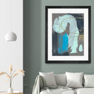 Swivel I by Jennifer Goldberger on GIANT ART - gold abstract abstract