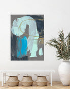 Swivel I by Jennifer Goldberger on GIANT ART - gold abstract abstract