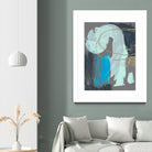 Swivel I by Jennifer Goldberger on GIANT ART - gold abstract abstract