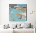 Printed Thither III by Sue Jachimiec on GIANT ART - beige abstract 