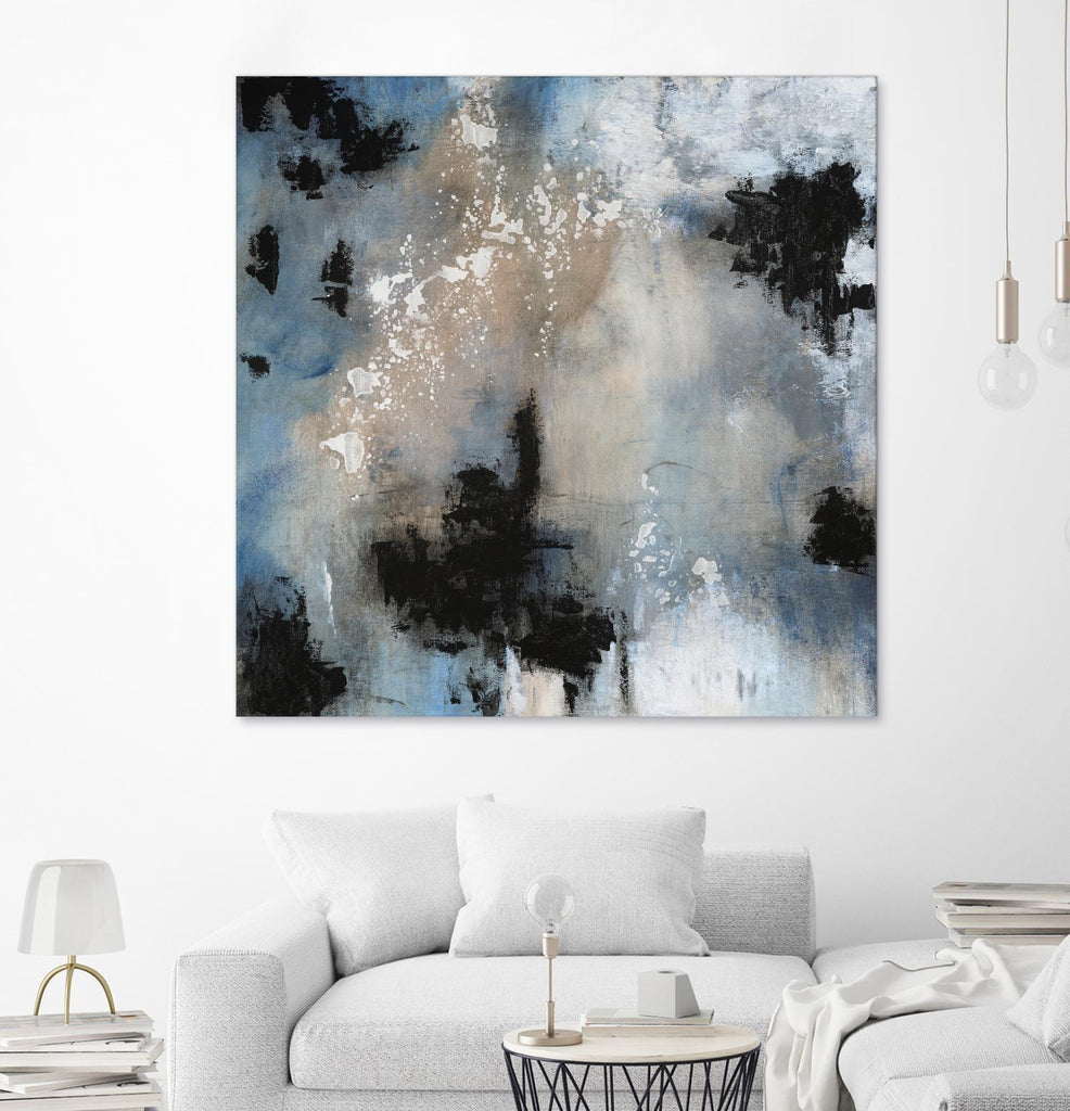 Embellished Shifting Motion II by Tim OToole on GIANT ART - blue abstract abstract