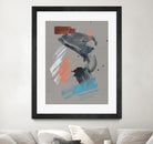 Playful Marks I by Jennifer Goldberger on GIANT ART - white abstract abstract