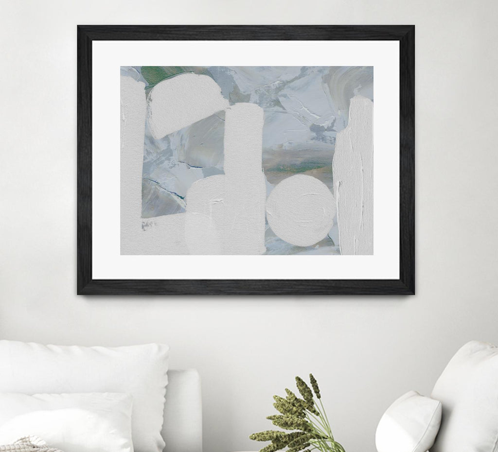 Saltwater Tide III by Melissa Wang on GIANT ART - green abstract abstract