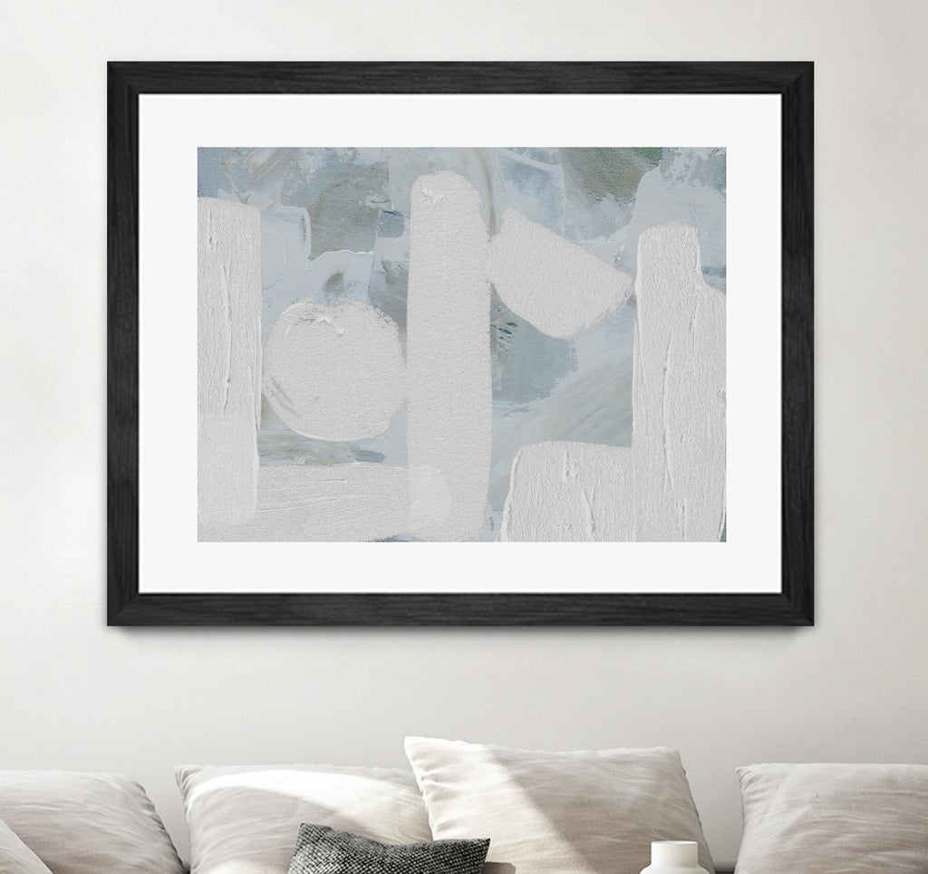 Saltwater Tide IV by Melissa Wang on GIANT ART - white abstract abstract