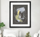Sunny Marks II by Jennifer Goldberger on GIANT ART - grey  abstract abstract 