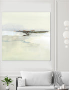 Atmospheric Edge I by Victoria Barnes on GIANT ART - beige abstract abstract