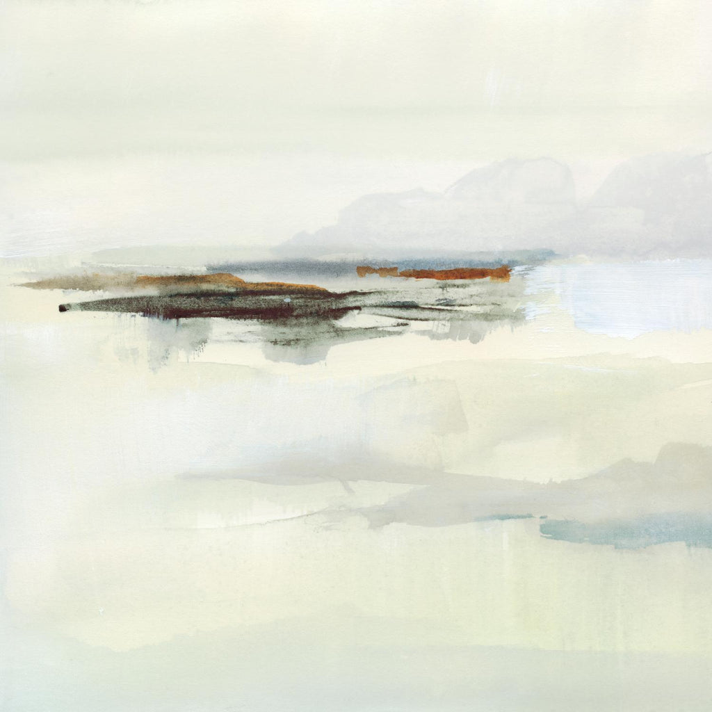 Atmospheric Edge II par Victoria Barnes sur GIANT ART - abstrait beige 