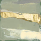 Sage & Gold Swipe III by Jennifer Goldberger on GIANT ART - gold abstract abstract